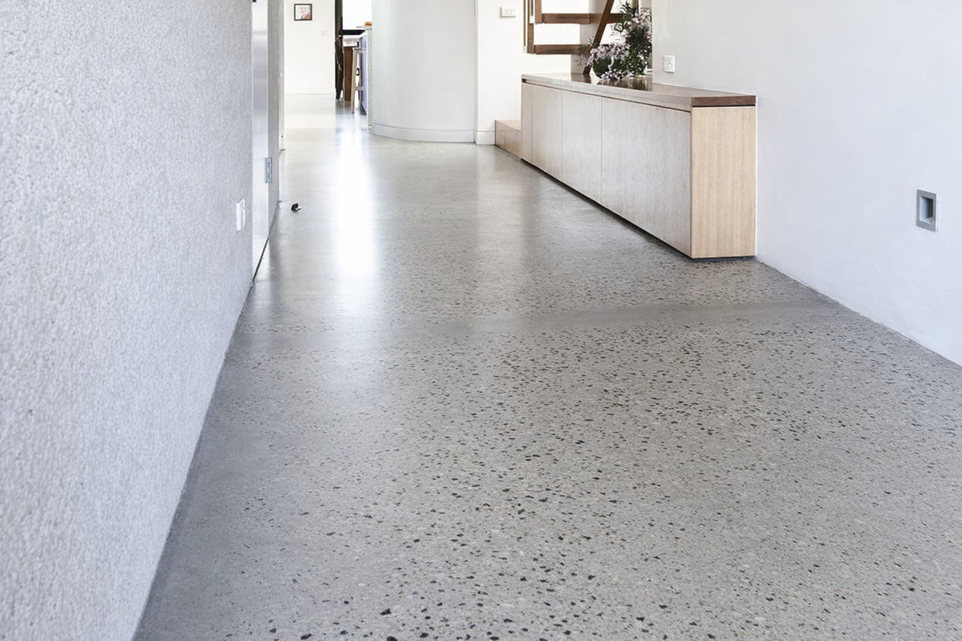 Concrete floor installation in Corona, CA