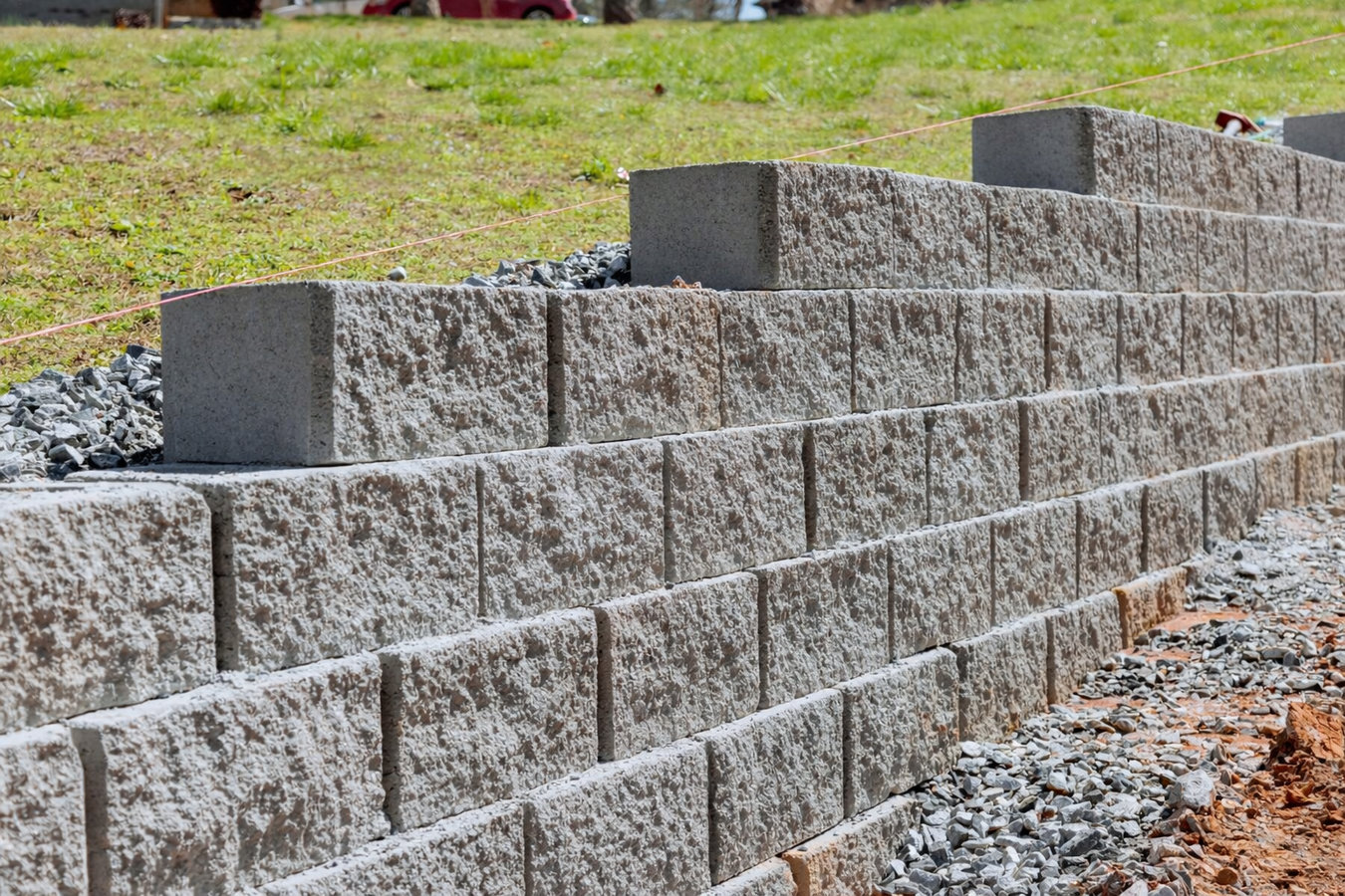 Concrete retaining walls in Corona, CA