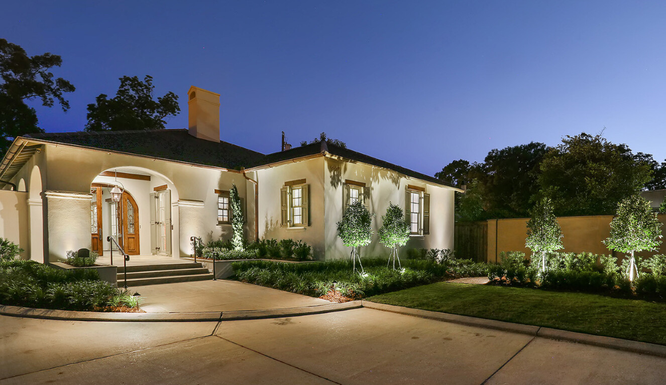 Modern concrete driveway in Eastvale